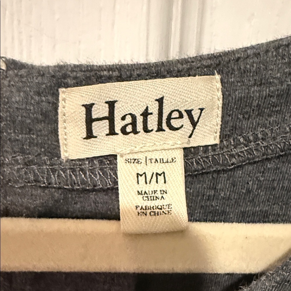 Hatley Charcoal Heather Long Sleeve Shirt - Picture 2 of 6